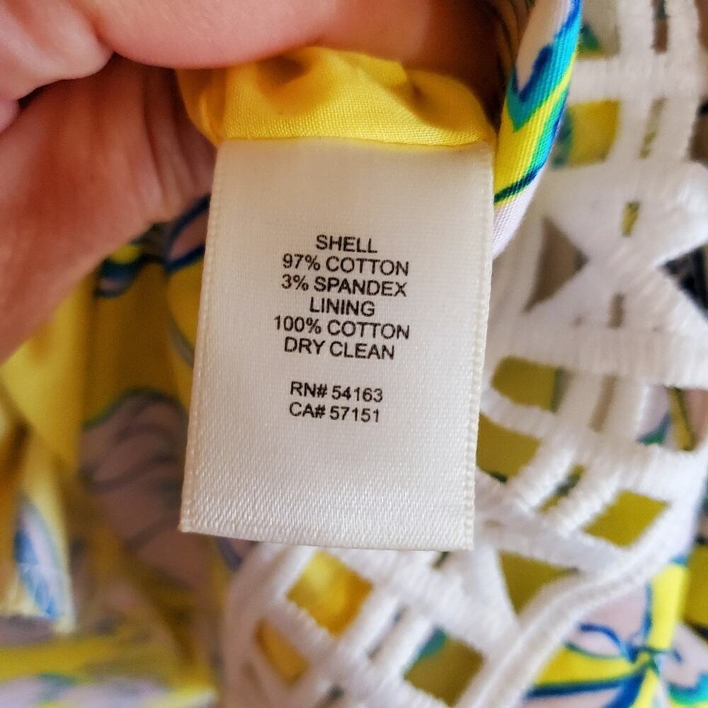 Eliza J Yellow Floral Pleated Dress - Picture 13 of 13